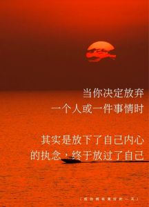 释然图片放下唯美_治愈系图片帮你找回平静
