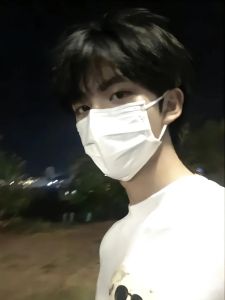 14男生帅气10张照片戴口罩_14岁男生戴口罩帅照，自然无水印，适合微信微博头像！