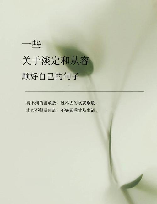 淡定从容图片大全_网页屏保冥想，瞬间平静心情