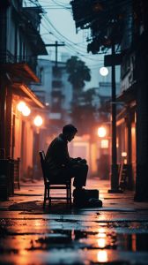 男人深夜孤独伤感图片_深夜男人心酸事，你也有过吗？