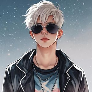 抖音上很火的男头像_酷炫深情任你选！
