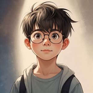 小男孩卡通图片_萌酷卡通男孩图，教育课件游戏绘本封面优选