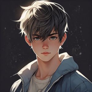 超酷男头像_酷炫二次元黑白头像，彰显个性，微信必备！