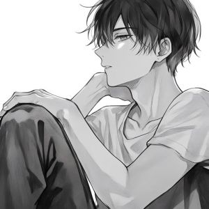 帅气慵懒男头_帅酷慵懒男生头像，二次元高级感社交头像推荐！