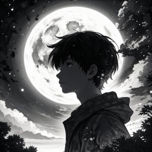 超帅的男生头像 霸气黑夜_酷炫黑夜男生头像，彰显个性，自信不羁！