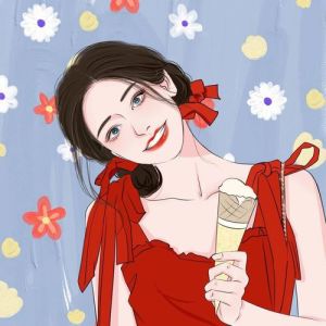 微信手绘女气质头像_手绘风，高级清新不撞款！