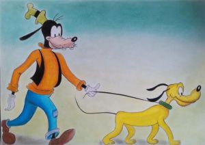 遛狗图片动漫霸气_动漫遛狗图太有趣！亮萌表情超治愈，发朋友圈必备，你最爱哪种？