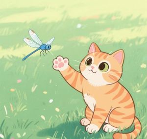 大橘猫卡通图片_大橘猫头像表情包，萌到心坎里！