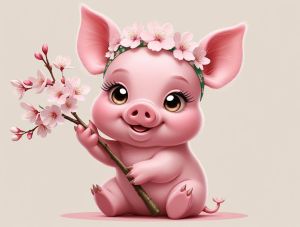 花姑娘图片搞笑图片猪_微信搞笑图，逗乐朋友，气氛轻松！