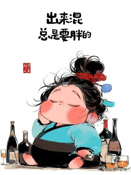 肥胖搞笑图片笑死人_胖图太逗了！像极了你？聚会聊天必备！