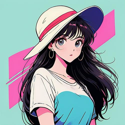 抖音头像戴帽子女生_抖音酷炫带帽女生头像推荐