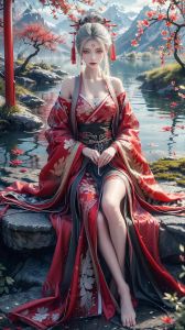 中国玄幻美女高清照片_中国风仙女图，华美古装，仙气飘飘，心动不已！