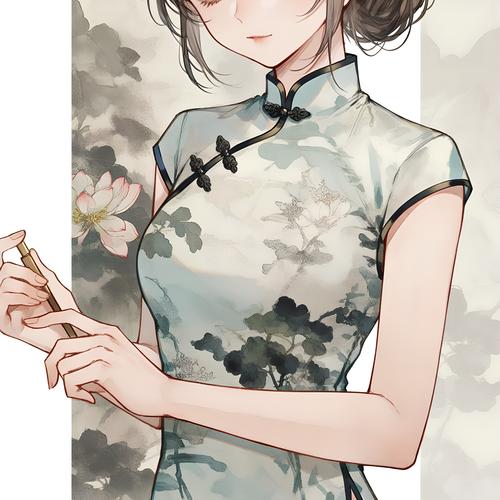 旗袍美女动漫头像_旗袍动漫头像太吸睛！你喜欢这种头像吗？