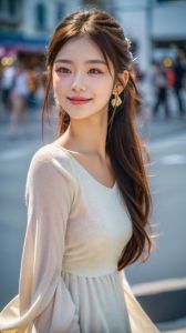 超美的女生图片_这位小姐姐真漂亮！优雅有范儿，笑起来超有魅力！