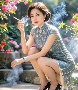 美女抽烟图片_忧郁美女抽烟图，配博客海报显个性，注意场合别惹人烦