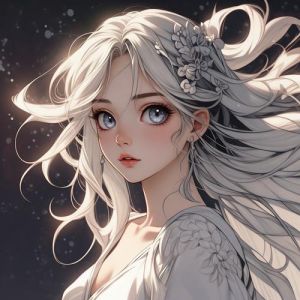 仙女头像卡通图片_仙女头像卡通风，古风梦幻，手机壳电脑桌面头像必备！